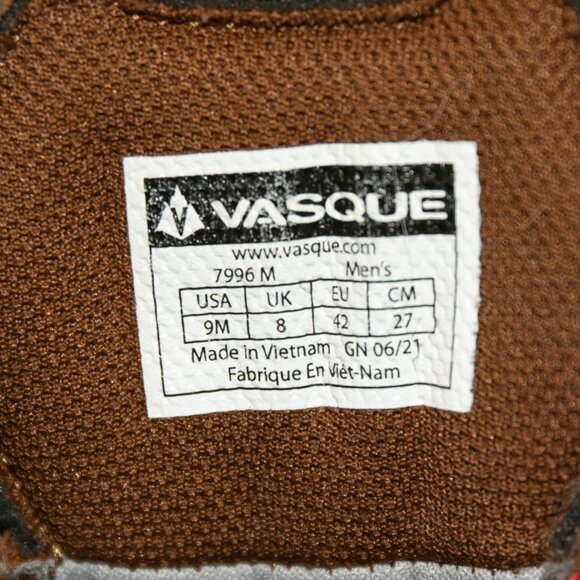 Vasque Sunsetter NTX Hiking Boots in Waterproof Suede - Picture 9 of 9